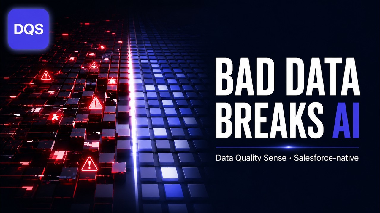 فيديو العرض التوضيحي لمنتج Data Quality Sense